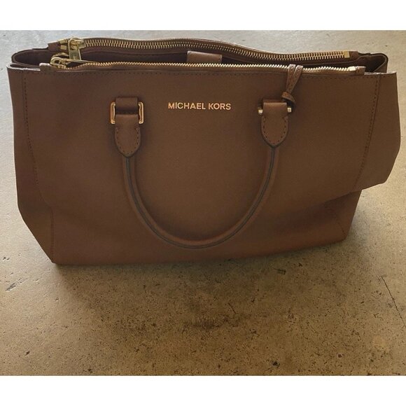 Michael Kors Womens Jet Set Chain Soft Genuine Leather Shoulder Tote Bag - Picture 3 of 16